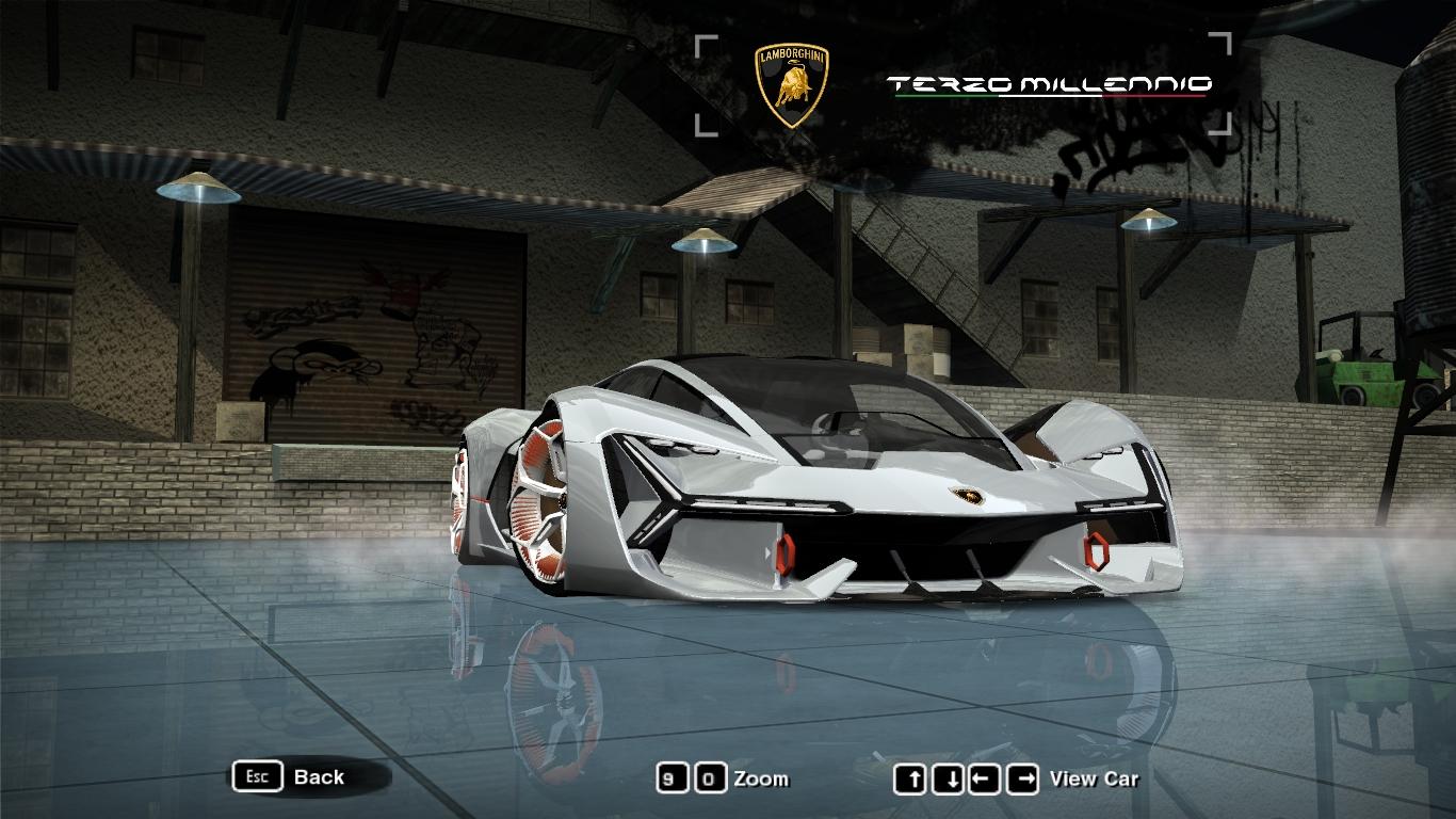 Need For Speed Most Wanted Lamborghini Terzo Millennio