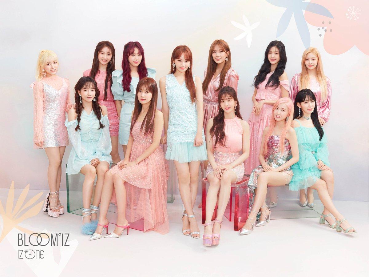 IZ*ONE 1st Album BLOOM*IZ concept photo: omonatheydidnt
