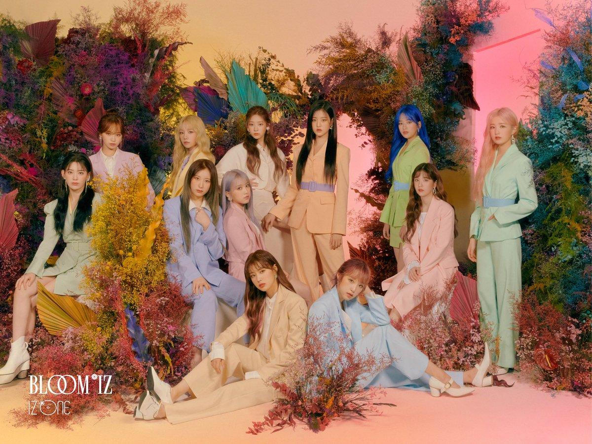 IZ*ONE 1st Album BLOOM*IZ concept photo: omonatheydidnt