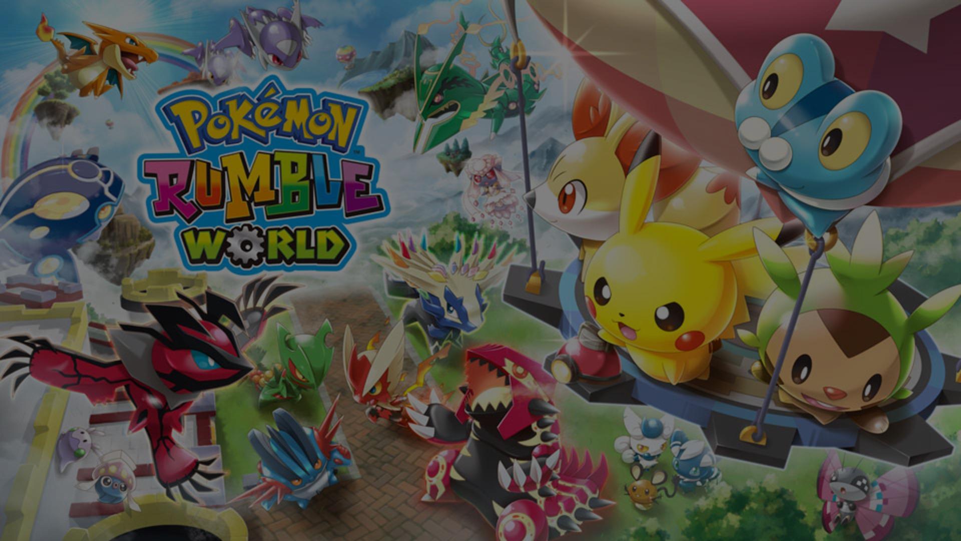 Wallpaper Pokemon Rumble World Rumble World Cover