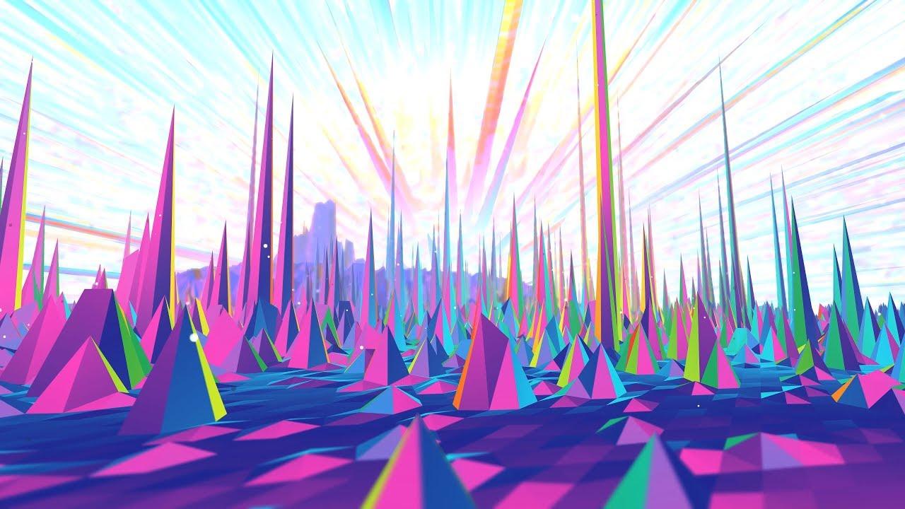 4K Live Wallpaper Spiky World #AAVFX Moving Background