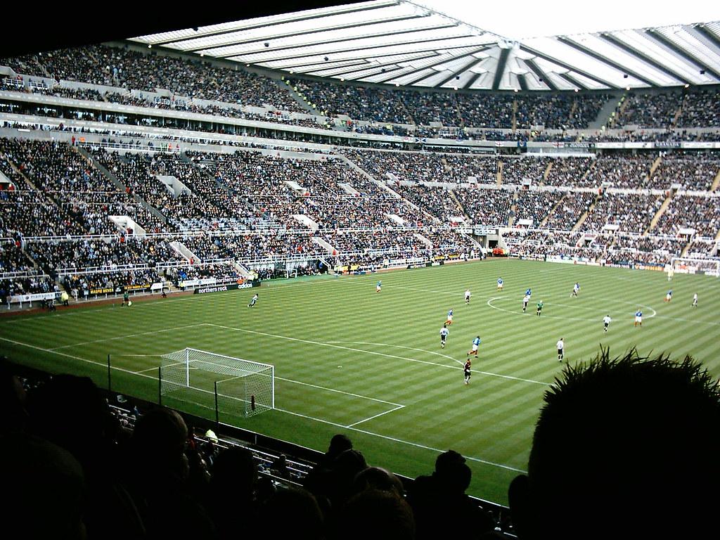 St James' Park, Newcastle. Taken from the Gallowgate End. N