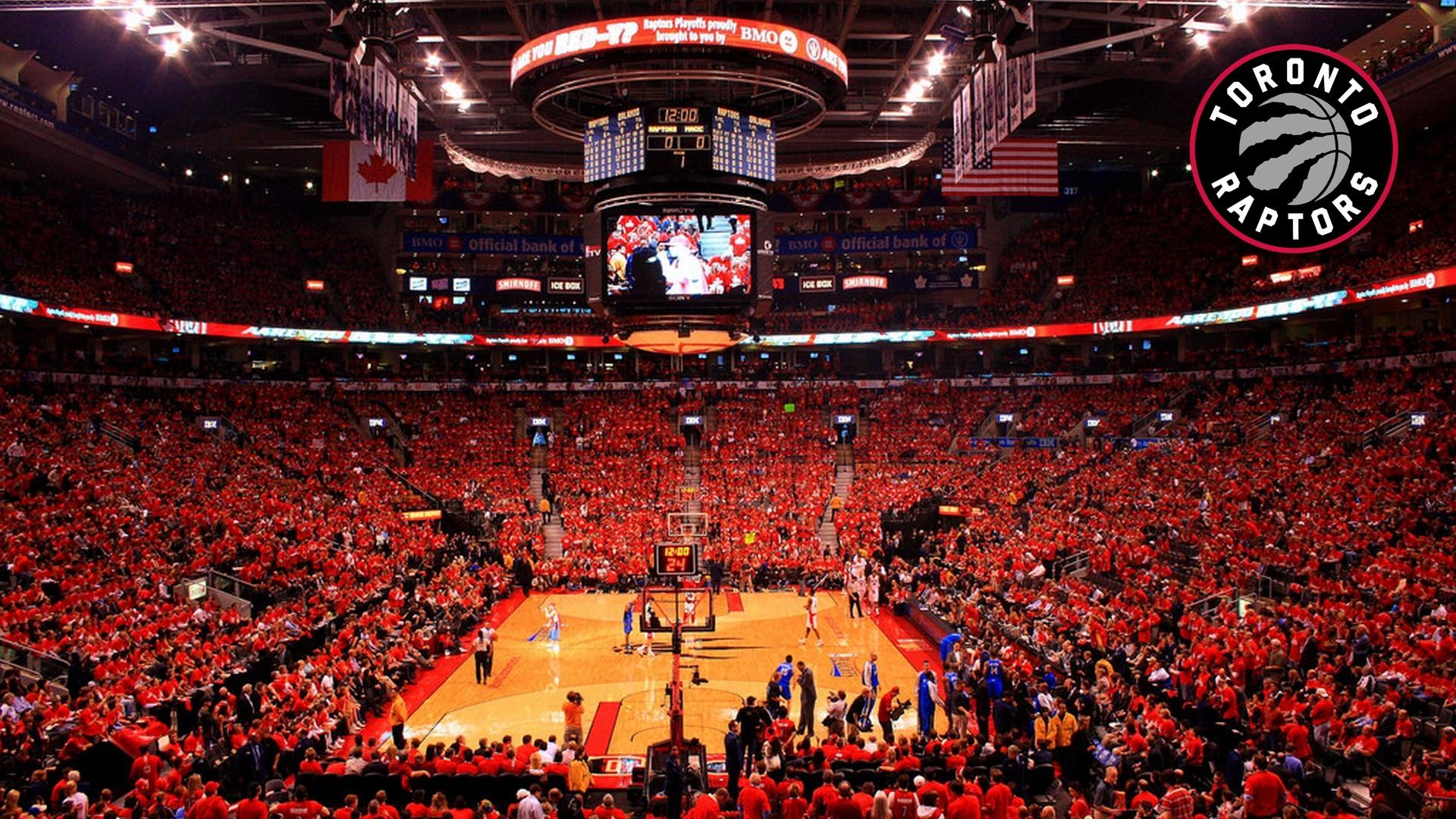 Toronto Raptors Stadium Desktop Wallpaper Basketball