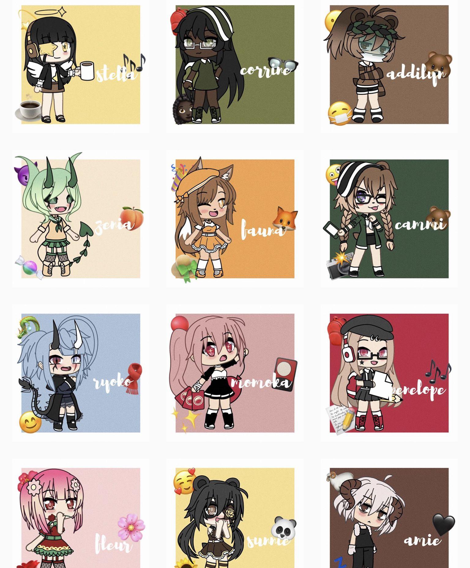 Cute aesthetic shop gacha life outfits