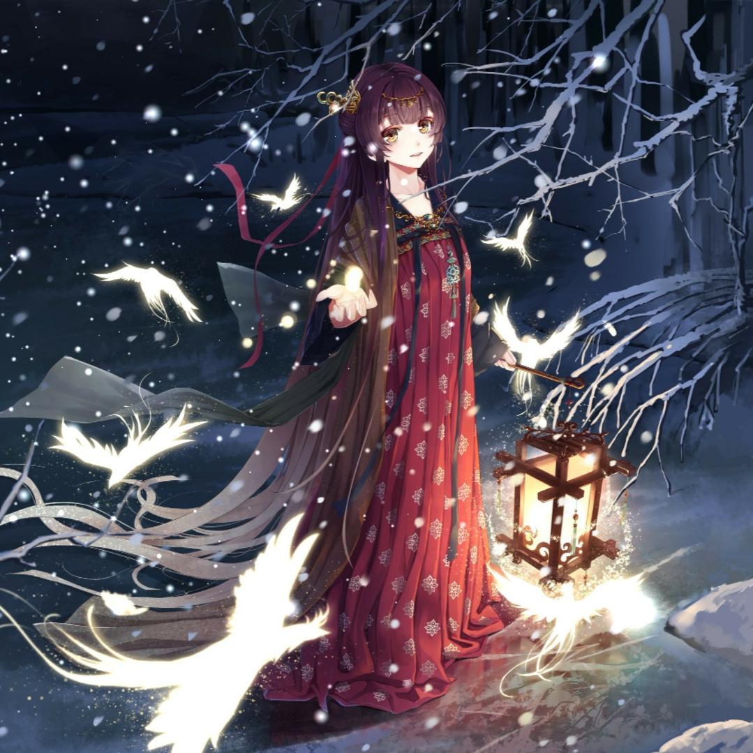 Anime Girl Snow Wallpaper Engine Free. Download Wallpaper