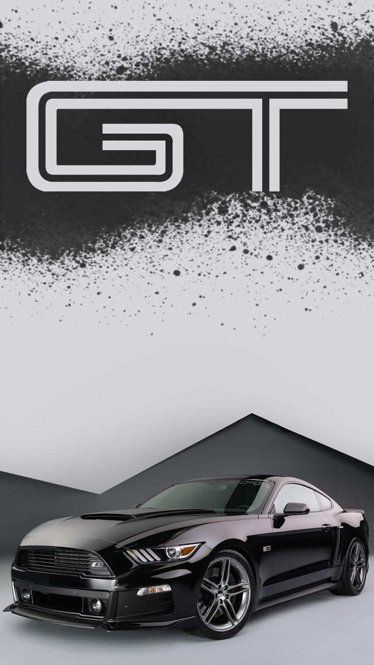 ROUSH Ford Mustang 2018. Universal Phone Wallpaper
