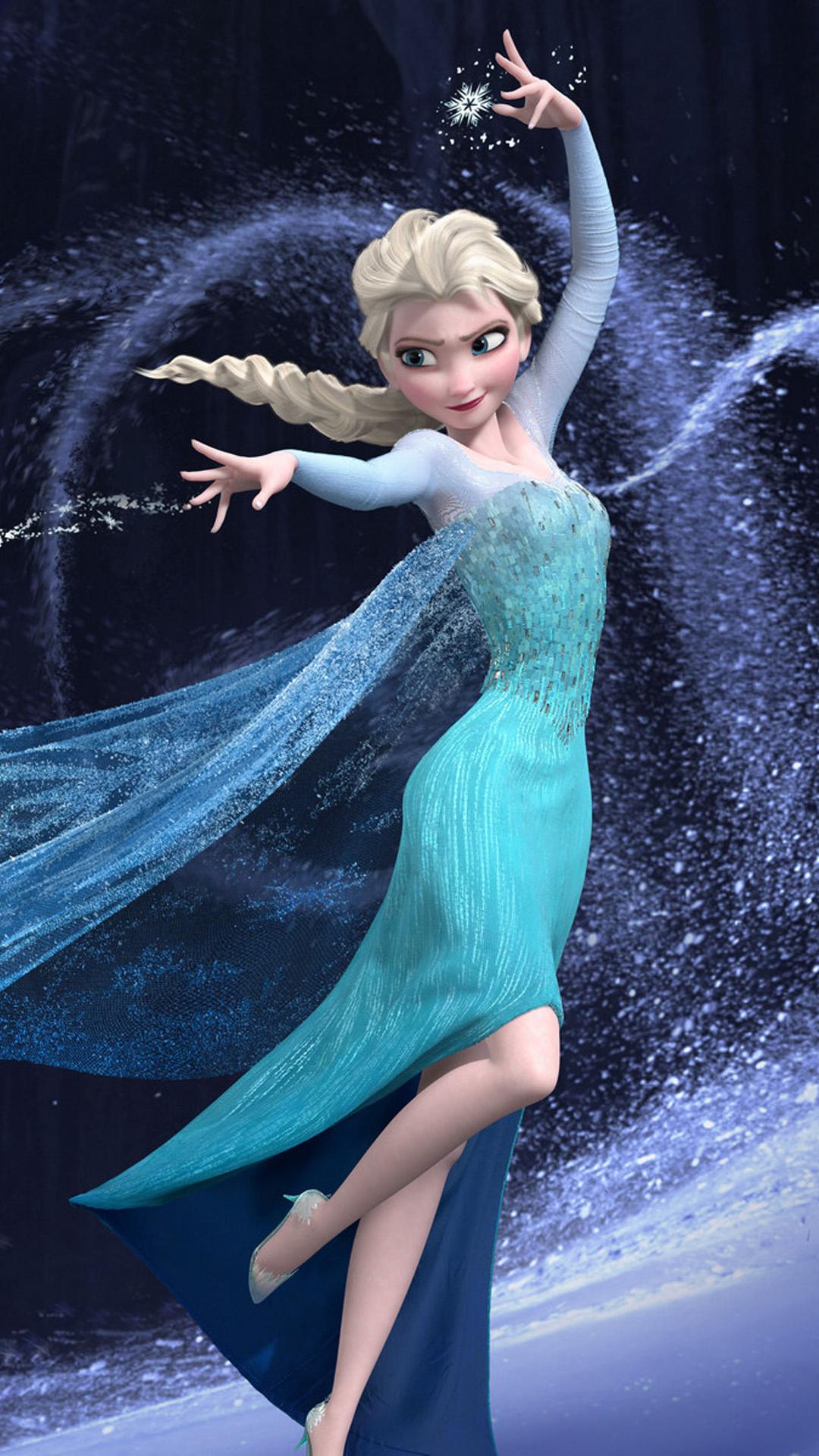 Frozen Ice Princess iPhone 8 Wallpaper Free Download