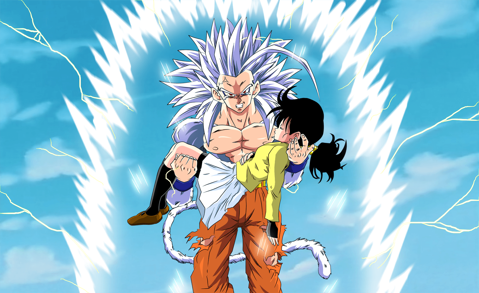 HD desktop wallpaper: Anime, Dragon Ball, Super Saiyan, Dragon Ball Gt, Pan  (Dragon Ball) download free picture #514632