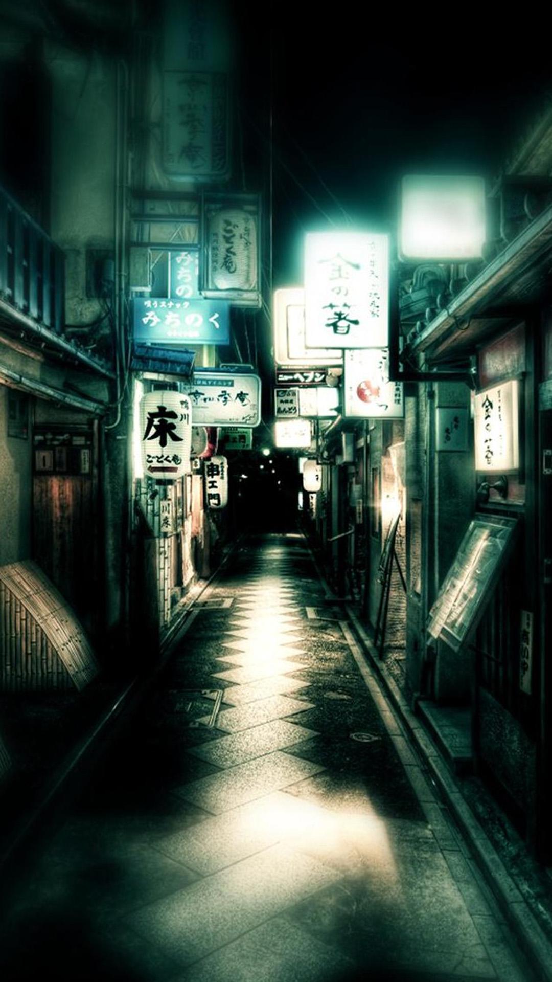Japan Osaka Streets Android wallpaper HD wallpaper