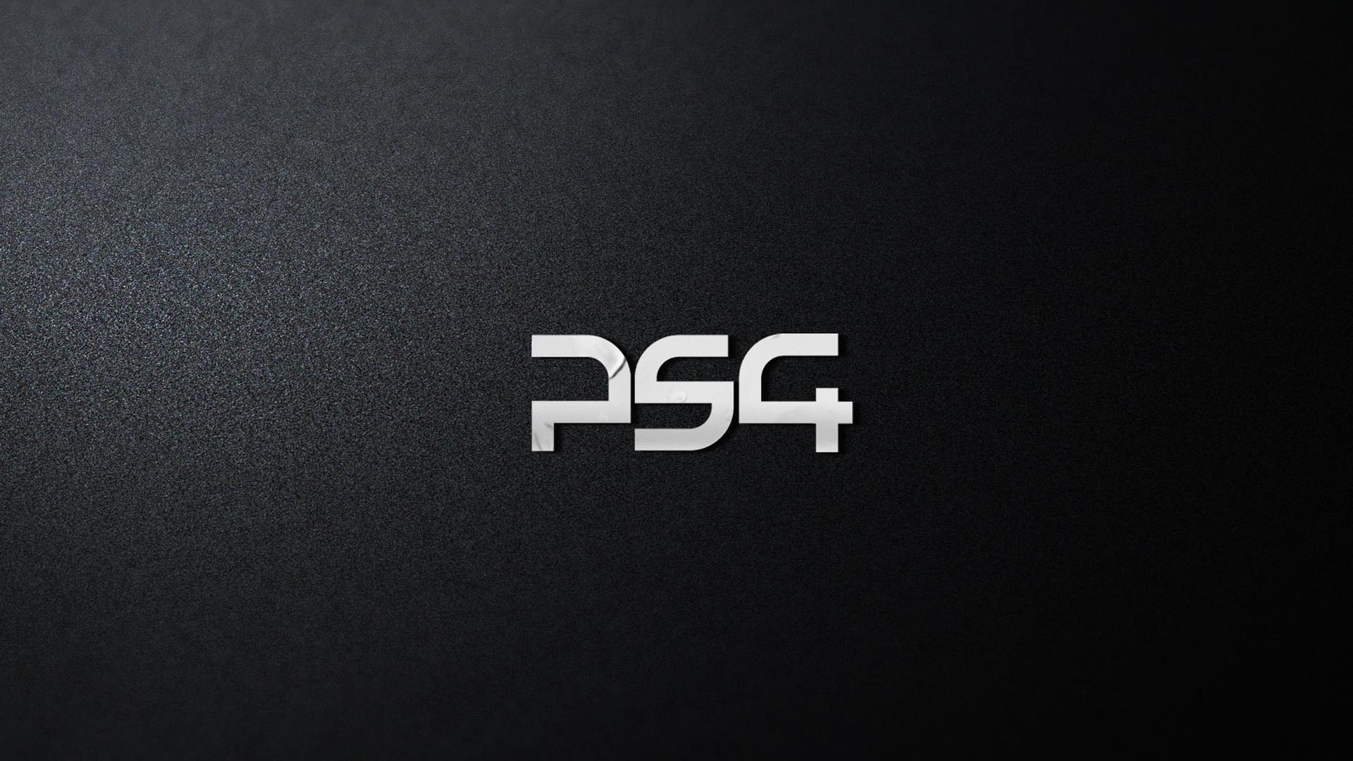PS4 Minimal logo Desktop wallpaper 1920x1080