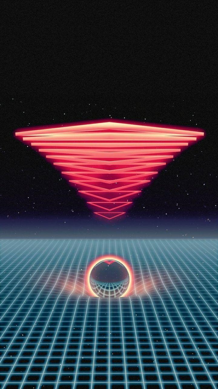 Just some Retrowave wallpaper I found on some Wallfortune apps