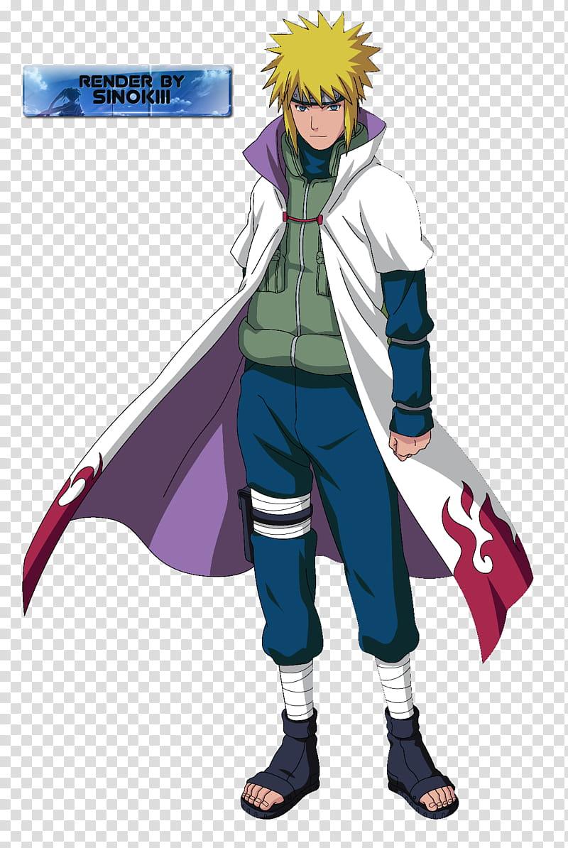 Minato Namikaze th Hokage render, Naruto character