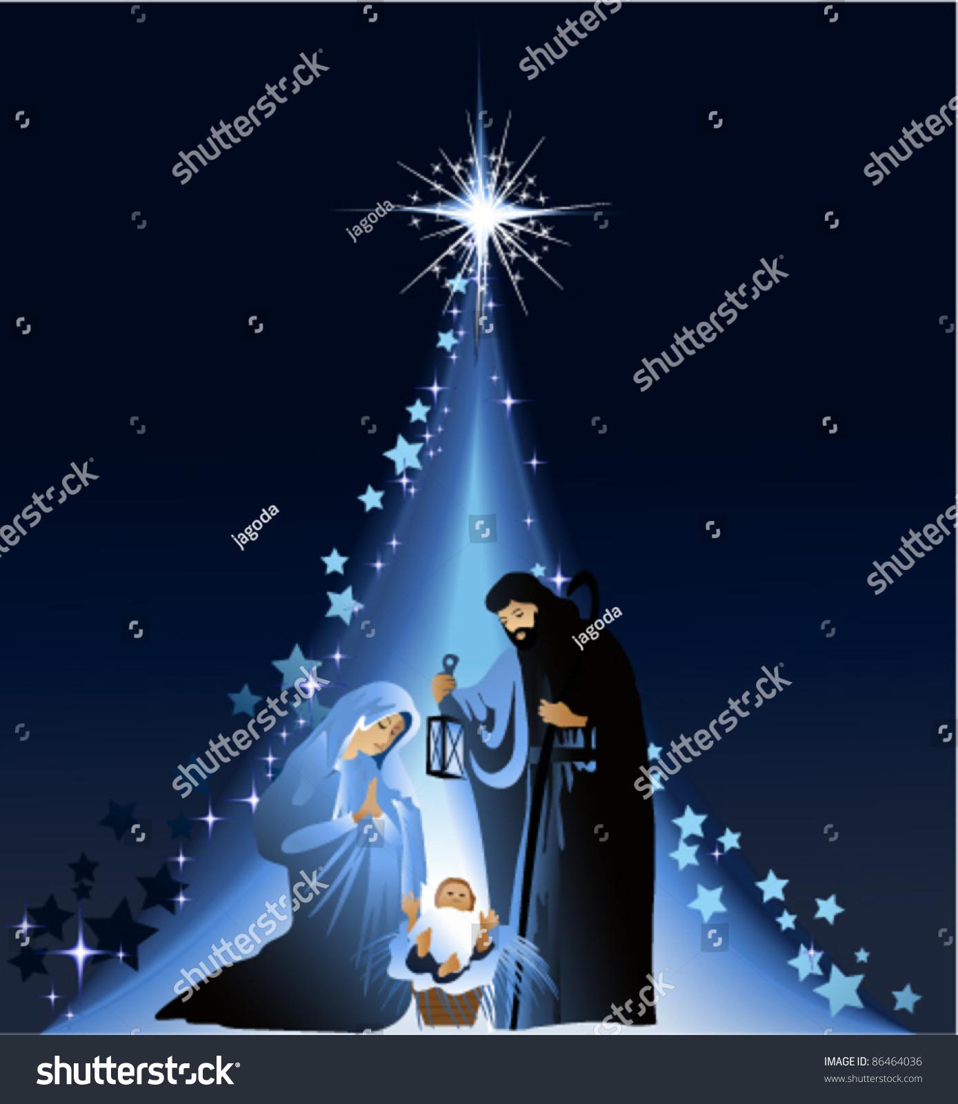 Nativity Scene PowerPoint Background
