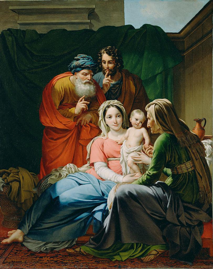Original Merry Christmas Holy Family Image Greetings