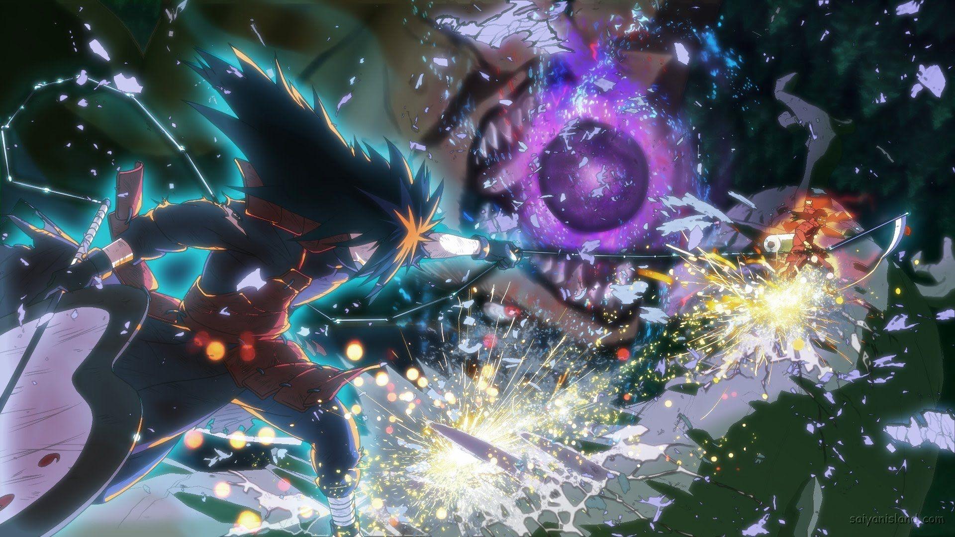 Naruto And Sasuke Vs Madara Wallpaper