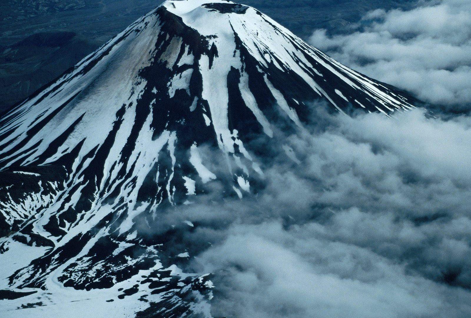 Mountains Nature New Zealand Snow Volcanoes Volcano