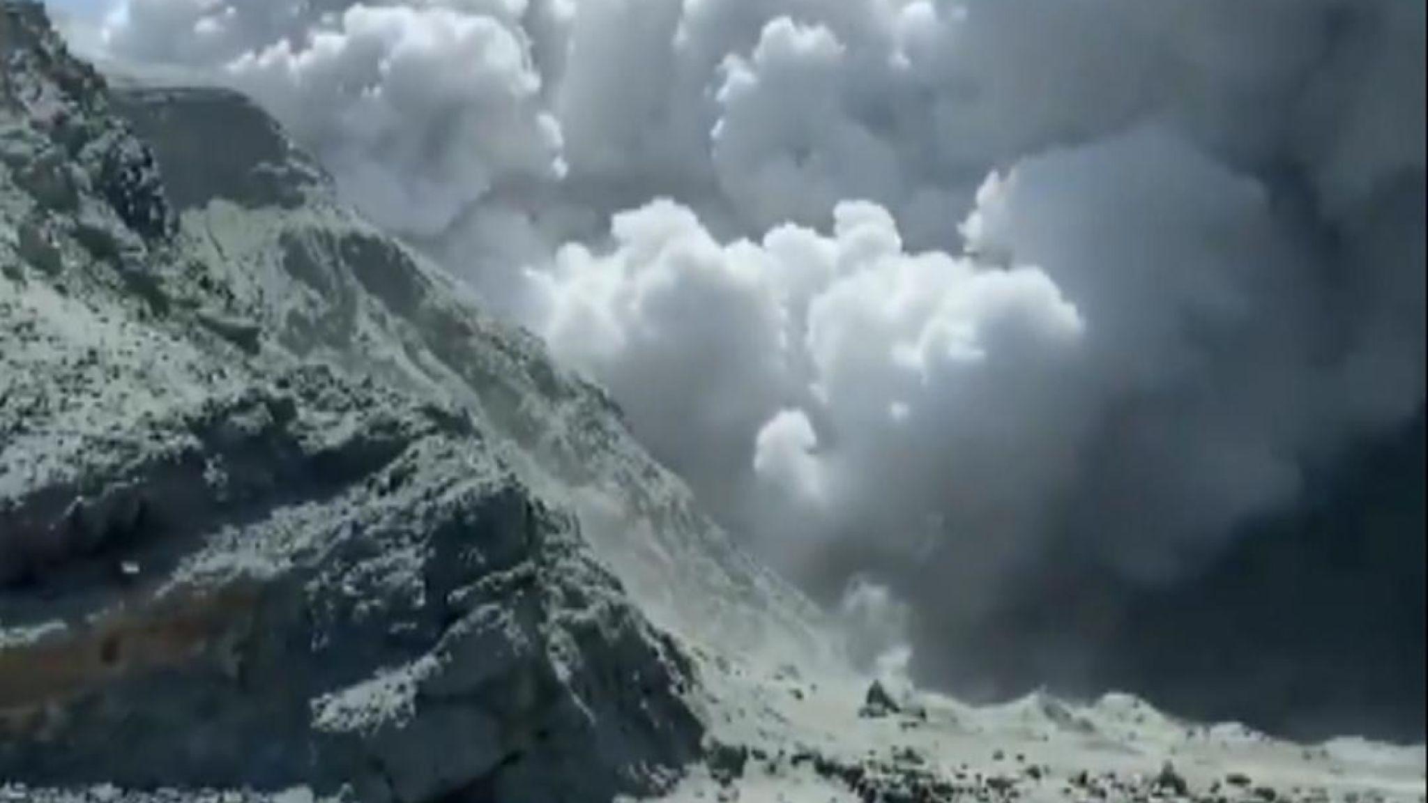 After a volcano on New Zealand's White Island, there is one confirmed fatality with other tourists injured and unaccounted for
