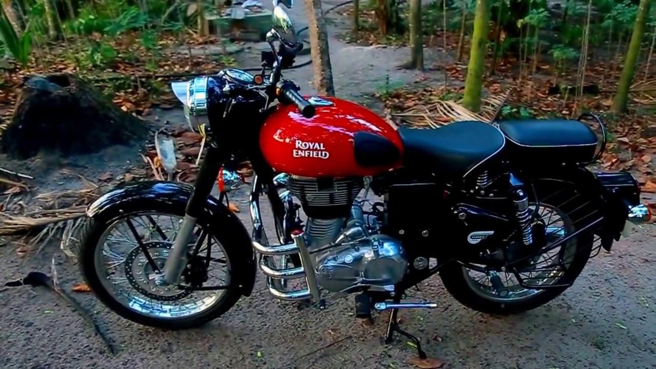Royal Enfield Classic 350 Redditch Red Colour