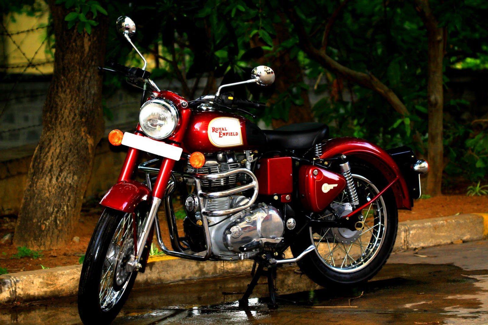 Royal Enfield Classic 350 Red Color Photography Wallpapers - Wallpaper Cave