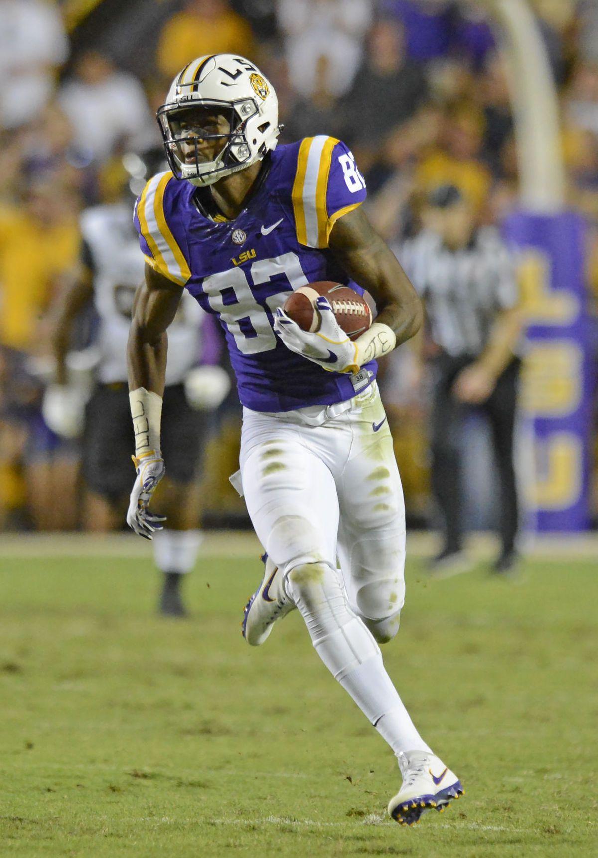 How LSU's D.J. Chark developed the speed that Tigers are