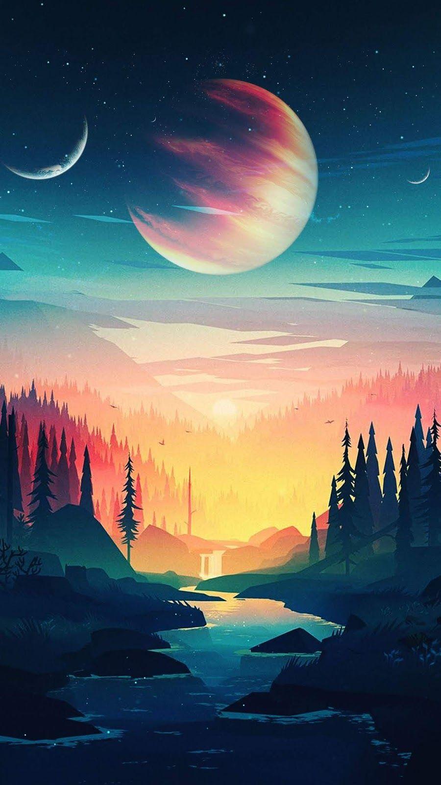  Space  Landscape Aesthetic  Wallpapers Wallpaper Cave