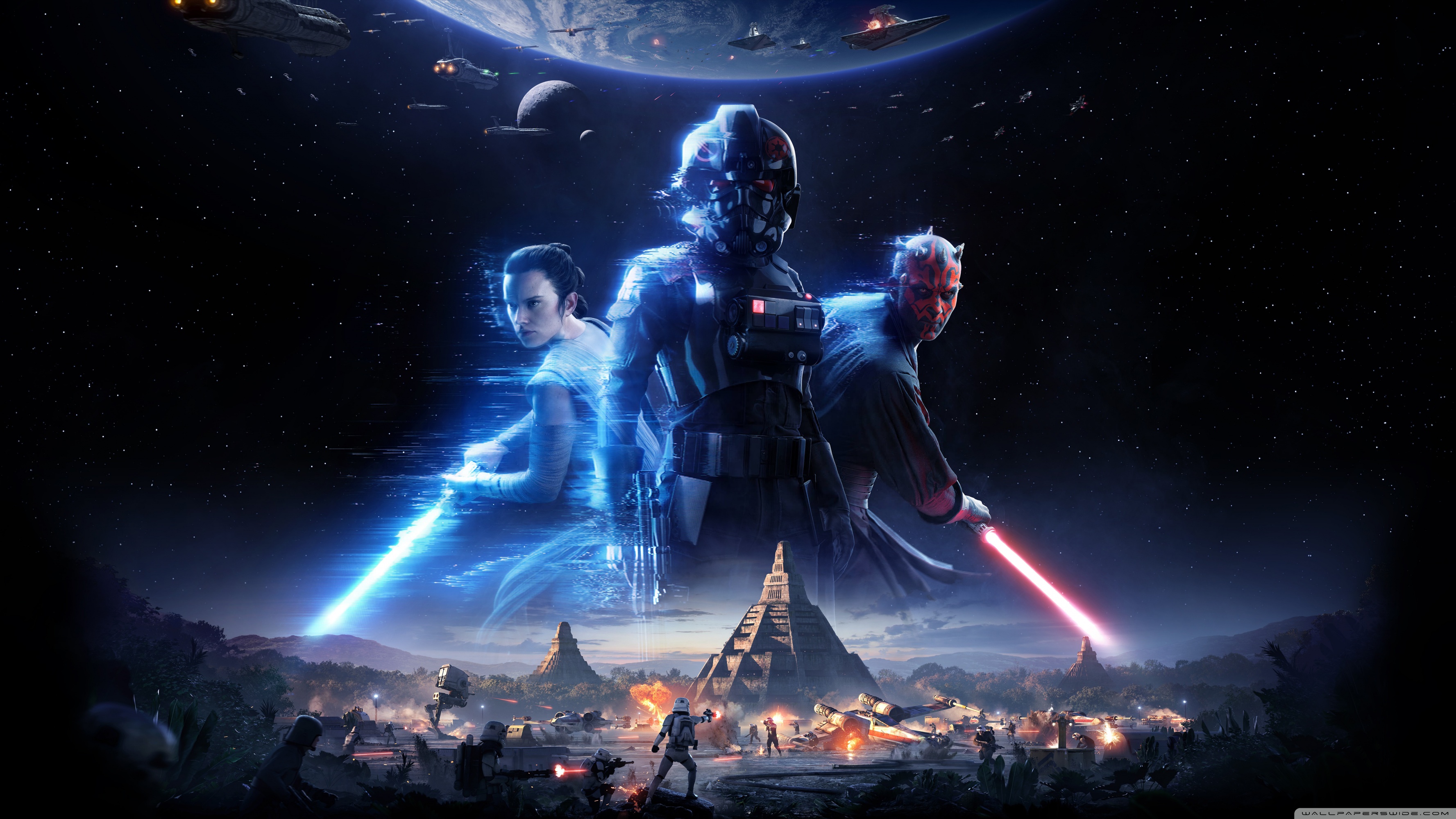 Star Wars Battlefront II 2017 video game Ultra HD Desktop