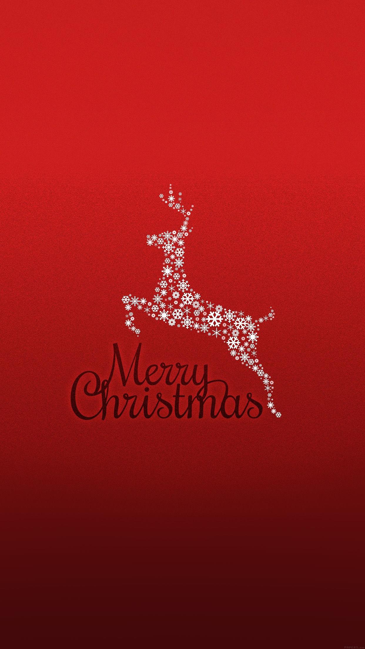 Merry Christmas Reindeer Wallpaper Picture, Photo