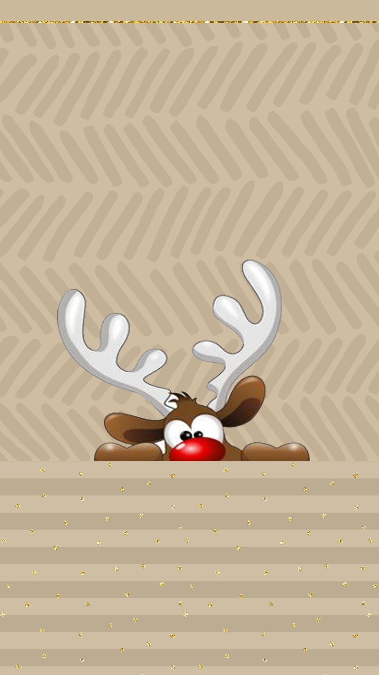 Cute Reindeer Wallpaper