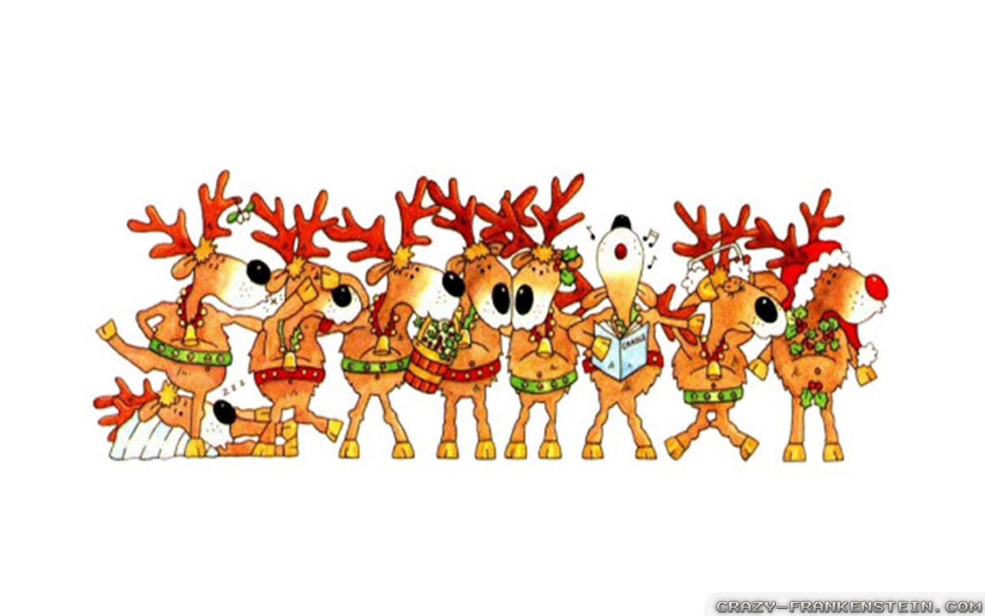 Christmas Reindeer wallpaper 2