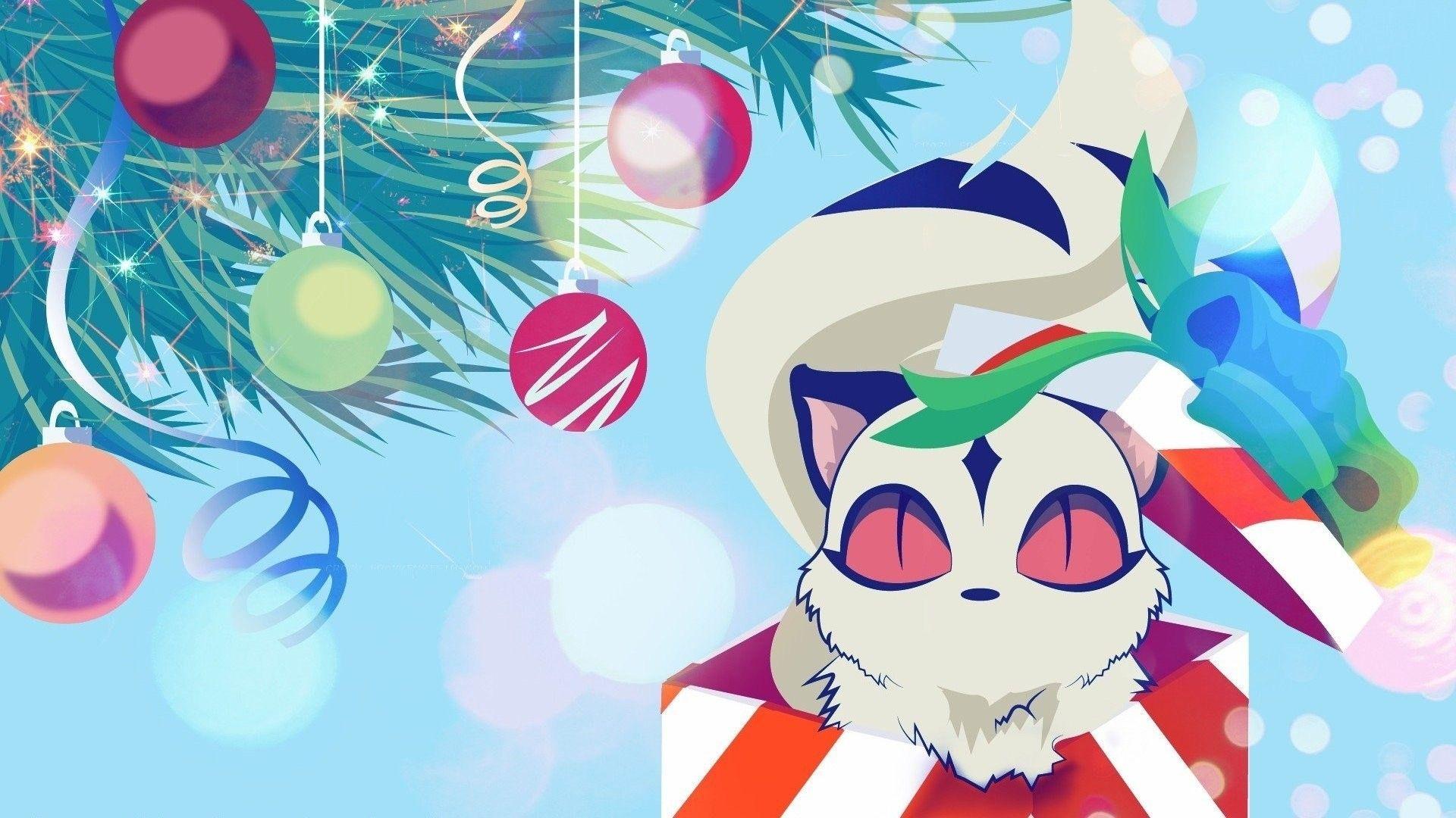 Christmas Anime Aesthetic Wallpaper Free Christmas Anime Aesthetic Background