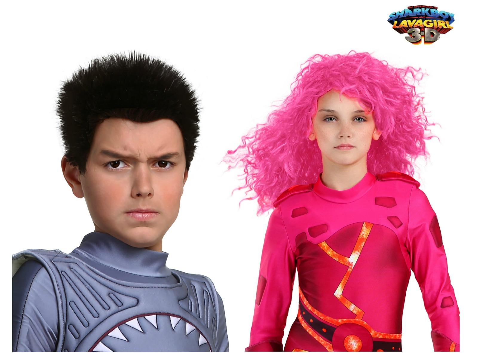 Sharkboy and Lavagirl Exclusive Costumes.