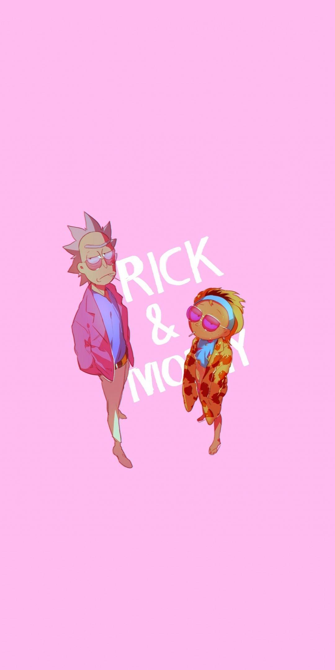 Minimal, art, Rick and Morty Wallpaper. Rick, morty