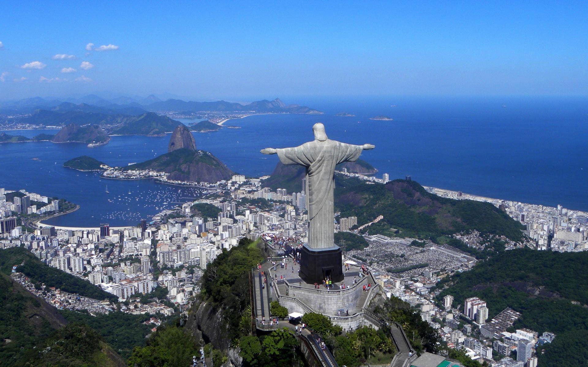 Statue of Jesus City Rio de Janeiro HD Wallpaper in HD
