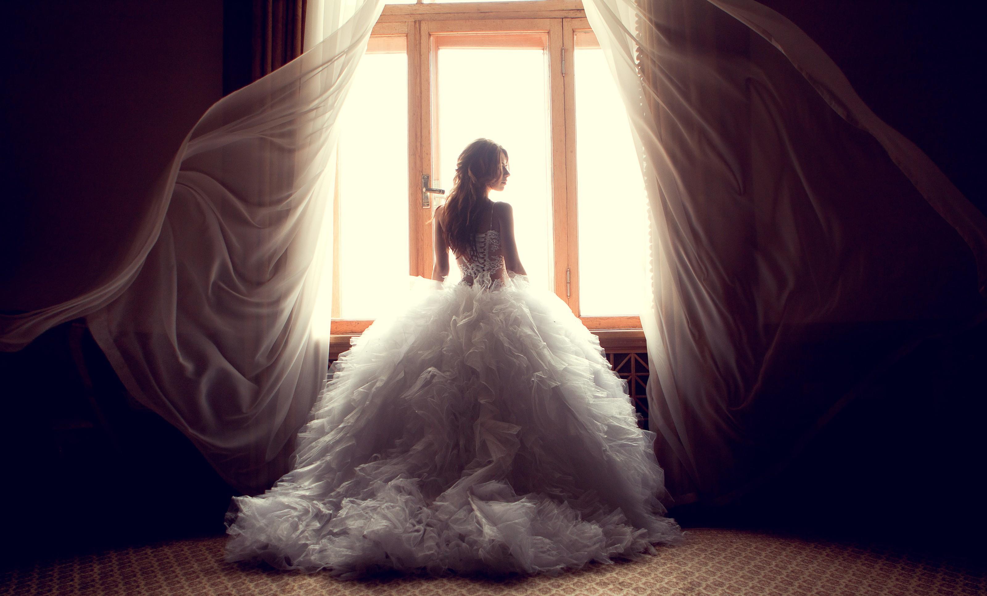 Wedding Dress Bride, HD Girls, 4k Wallpaper, Image