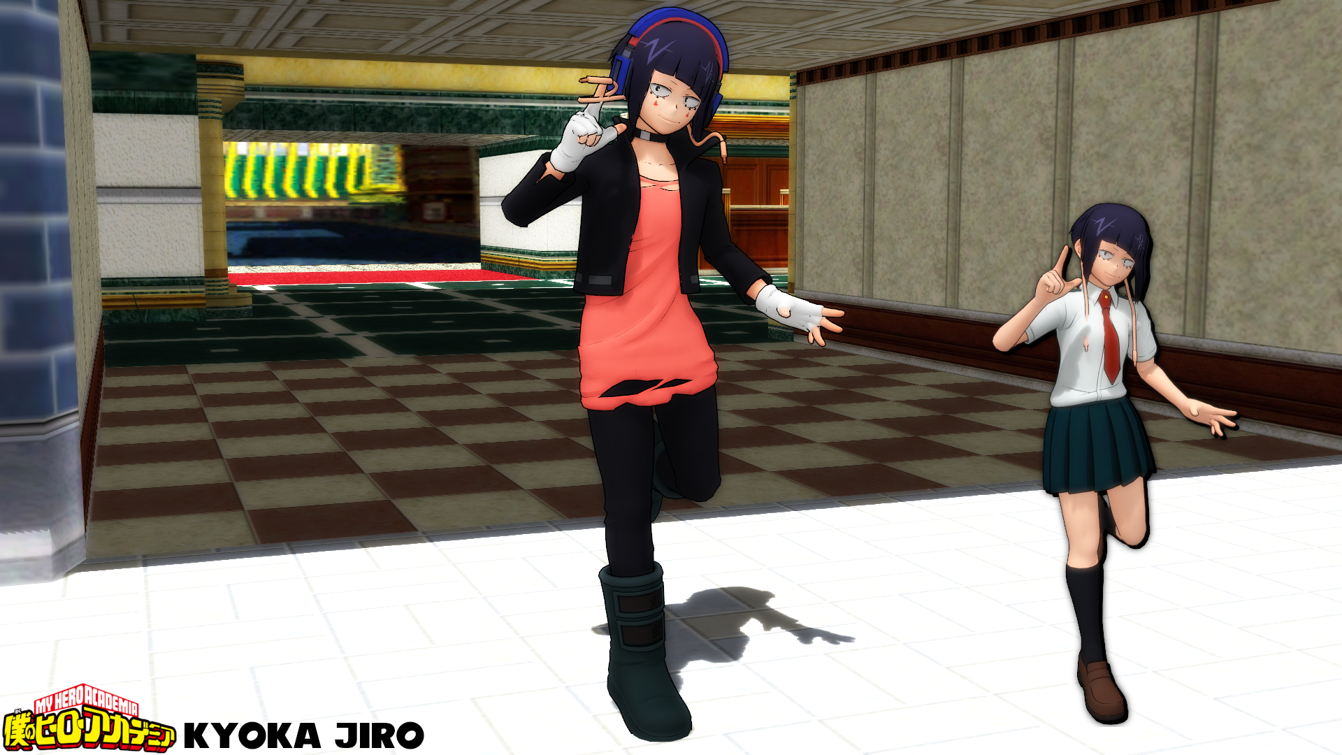 MMD Model) Kyoka Jiro Download