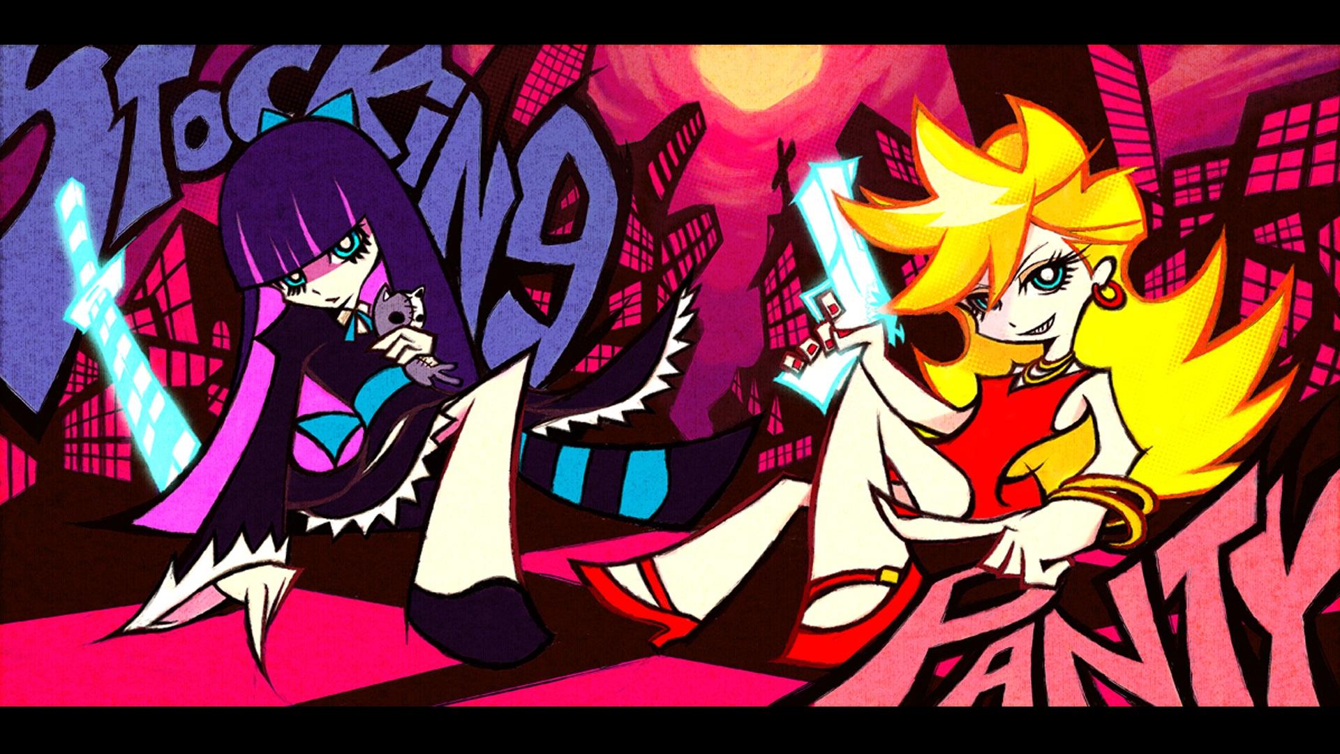 Panty & Stocking with Garterbelt HD Wallpaper. Background