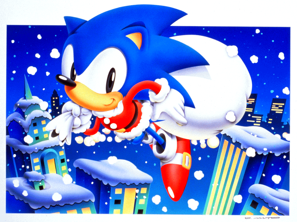 Sonic Christmas Wallpaper Free Sonic Christmas