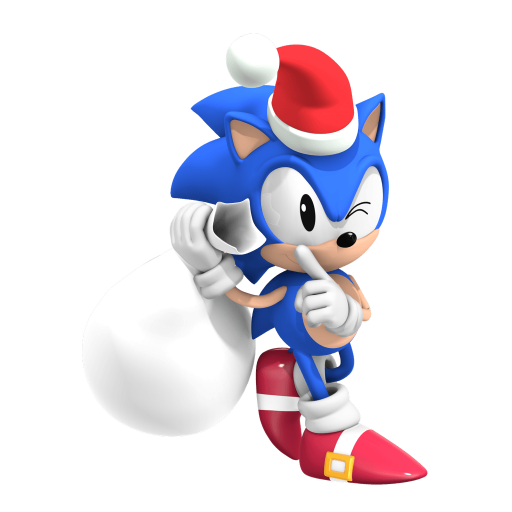 Classic Sonic Christmas Wallpaper Related Keywords