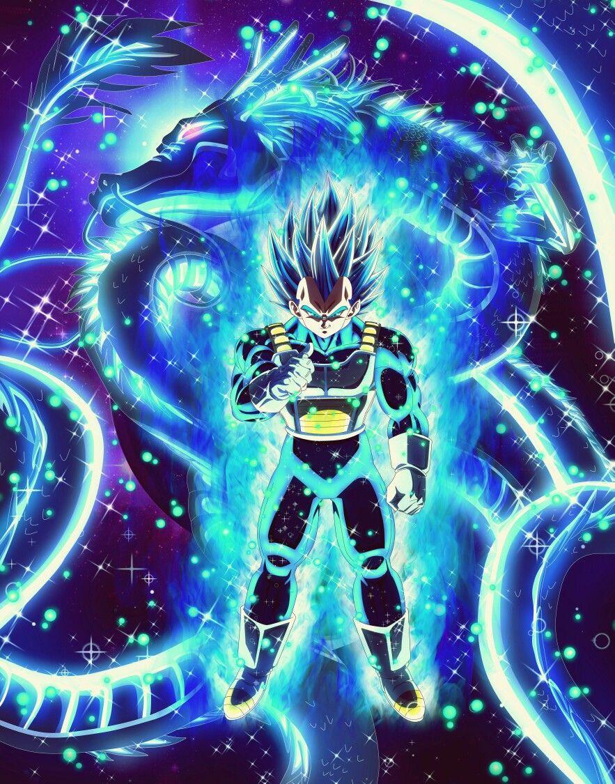 Download Vegeta Blue Evolved Goku Super Saiyan Wallpaper