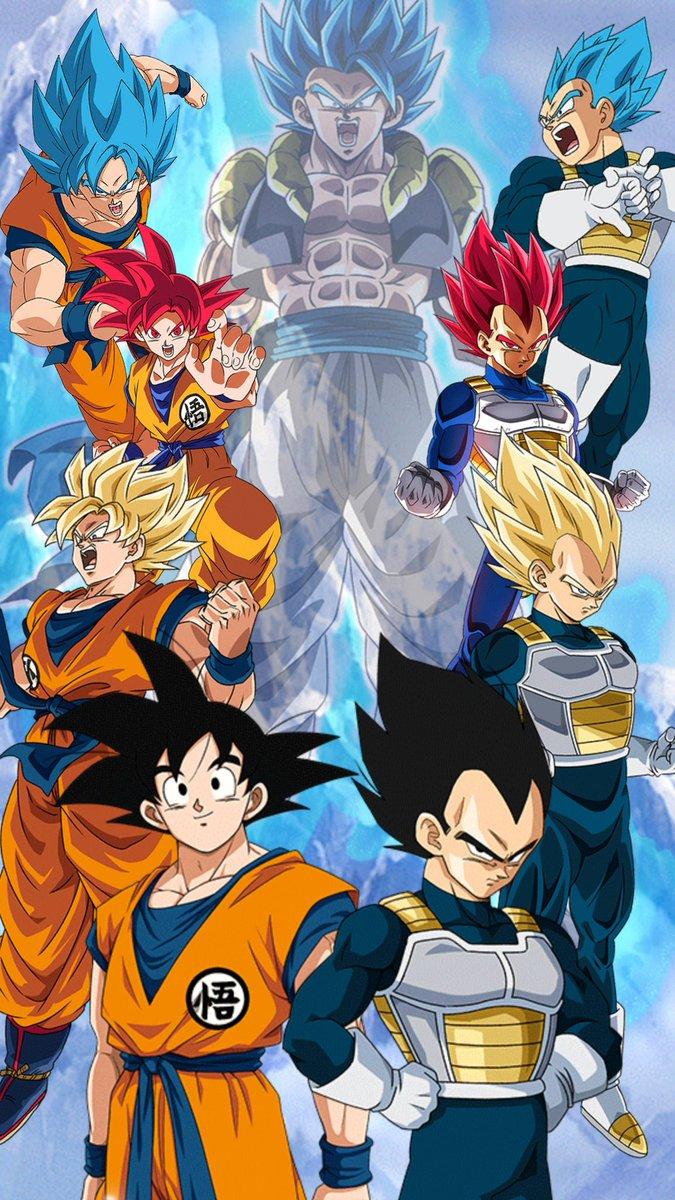 DBS Broly, Goku and Vegeta Wallpaper .twitter.com