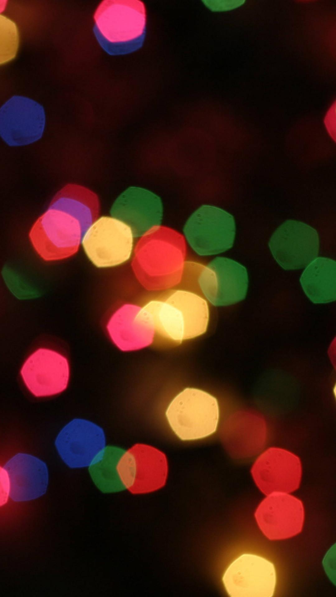 Bokeh, Lighting, Light, Decor, Christmas Lights iPhone
