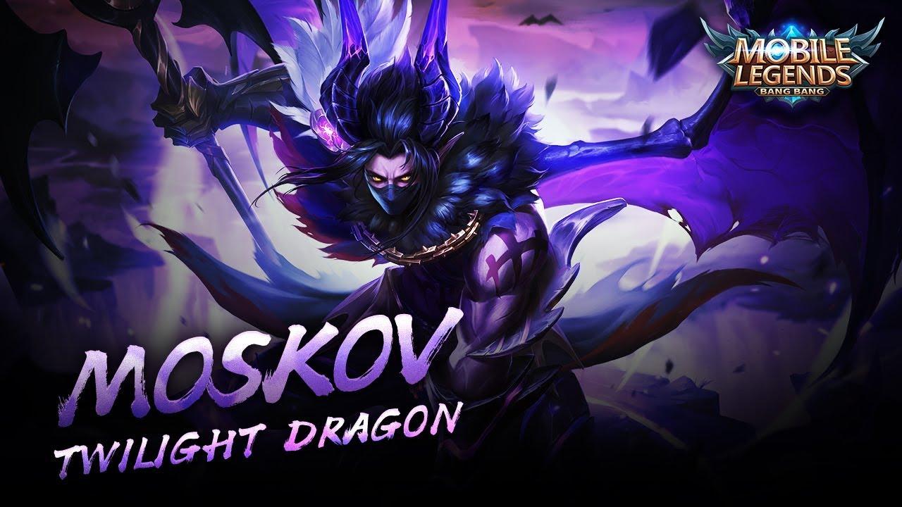 Moskov New Skin. Twilight Dragon. Mobile Legends: Bang Bang