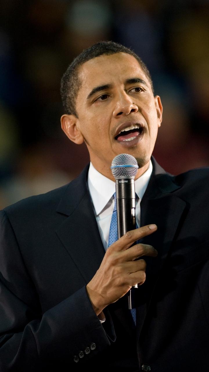 Celebrity Barack Obama (720x1280) Wallpaper