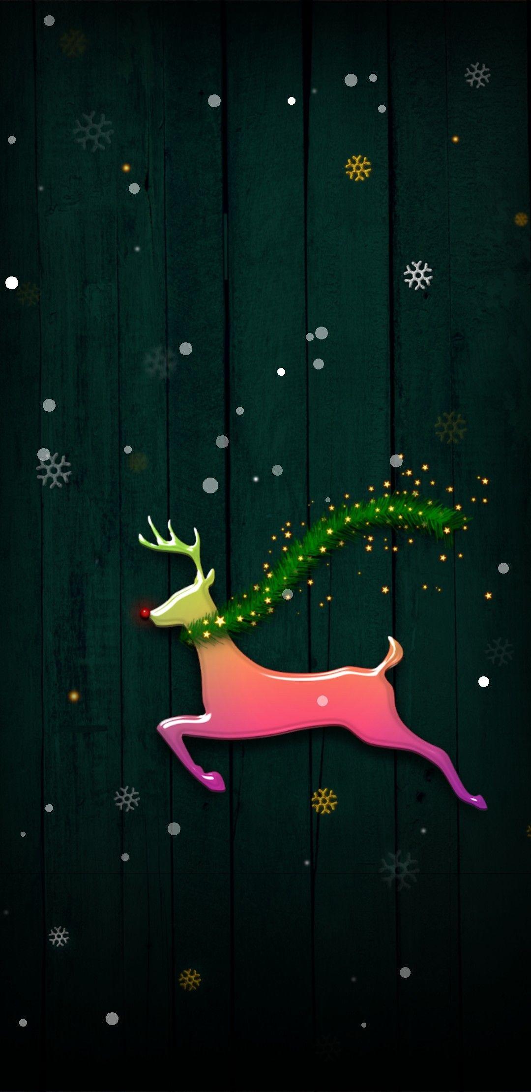 Rudolph Christmas wallpaper. Cute christmas wallpaper