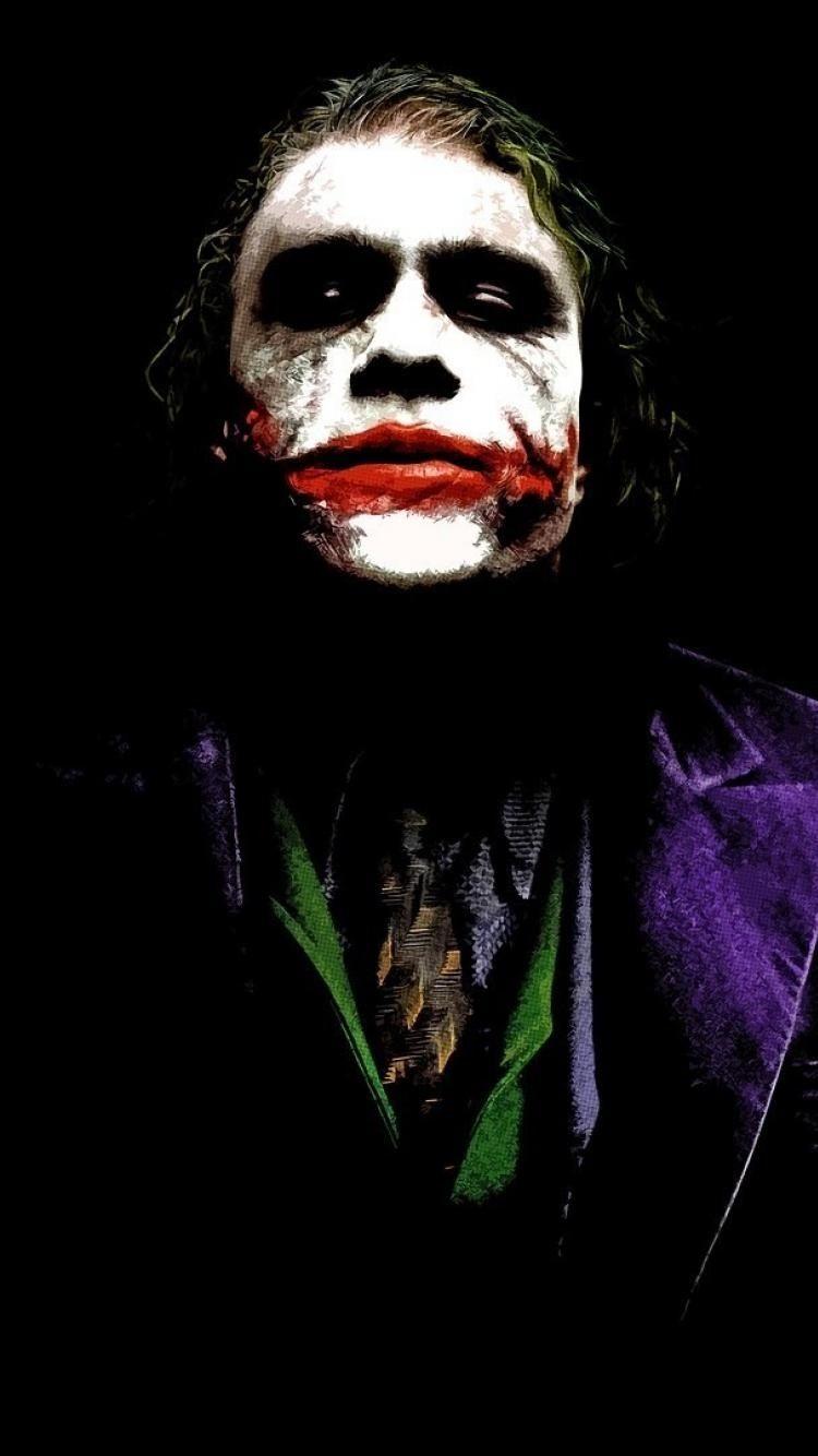 Dark Knight Joker iPhone 6 Wallpaper. Joker wallpaper, Heath