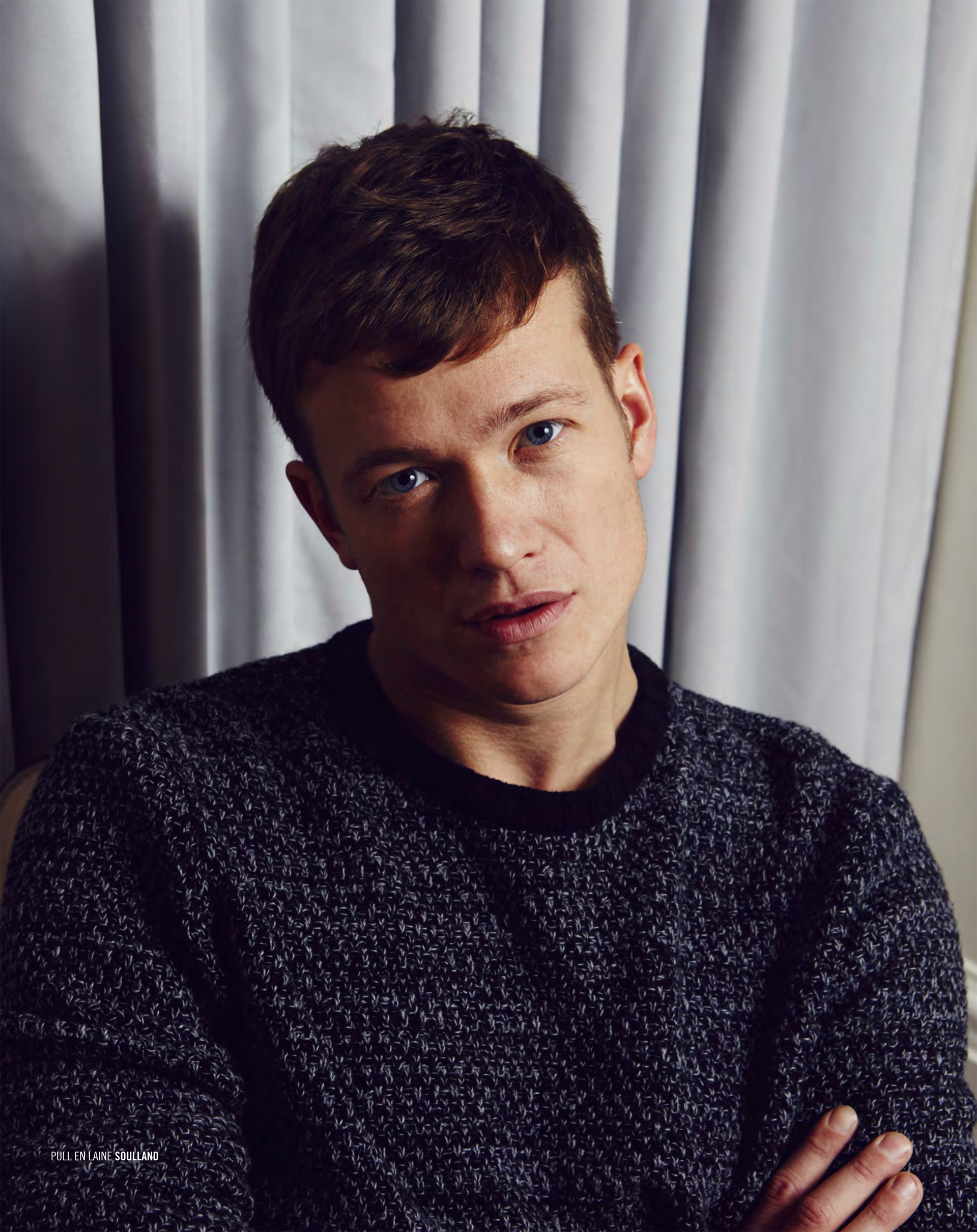 Grooming by John Christopher for actor Ed Speleers on