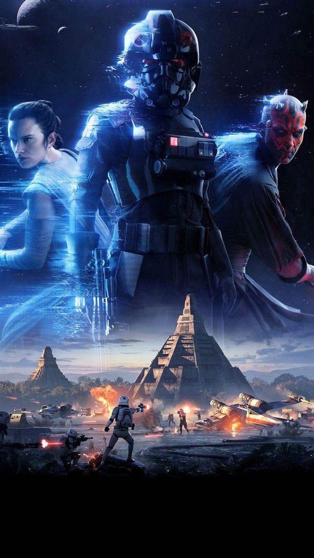 Star Wars Battlefront 2 Games iPhone Wallpaper. Star wars