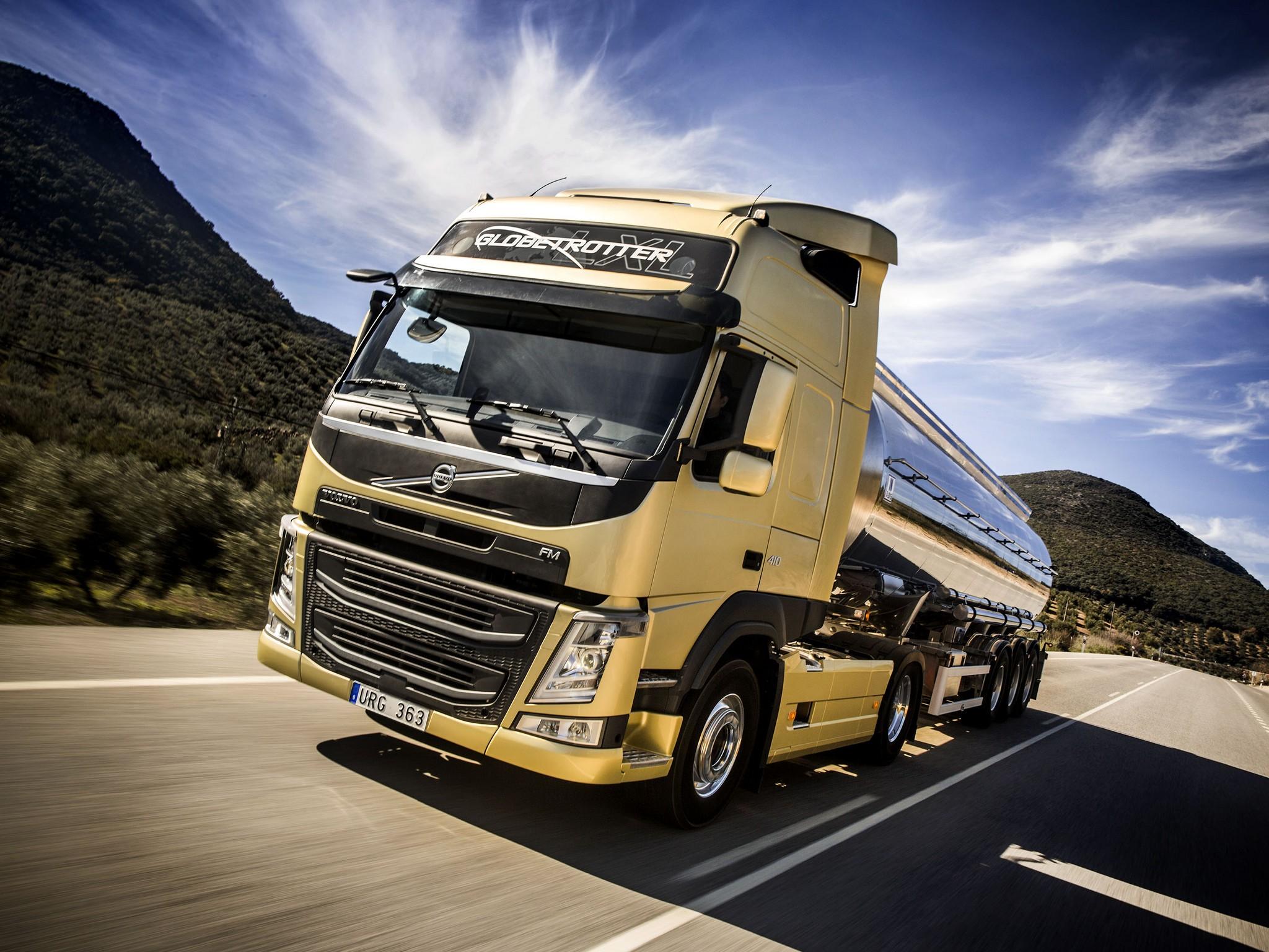 2013, Volvo, Fm, 410, 4x2, Semi, Tractor, F m Wallpaper HD