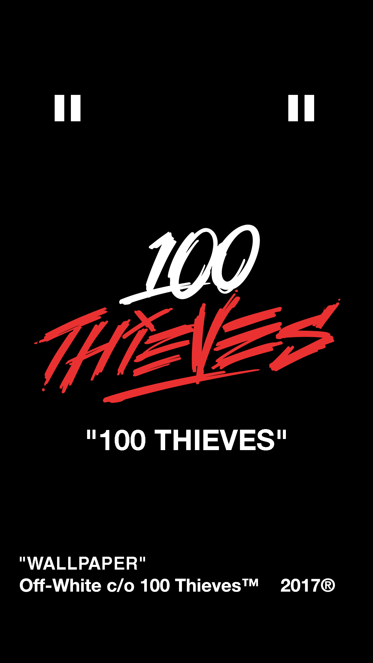 Thieves OFF WHITE IPhone (S And +) Wallpaper