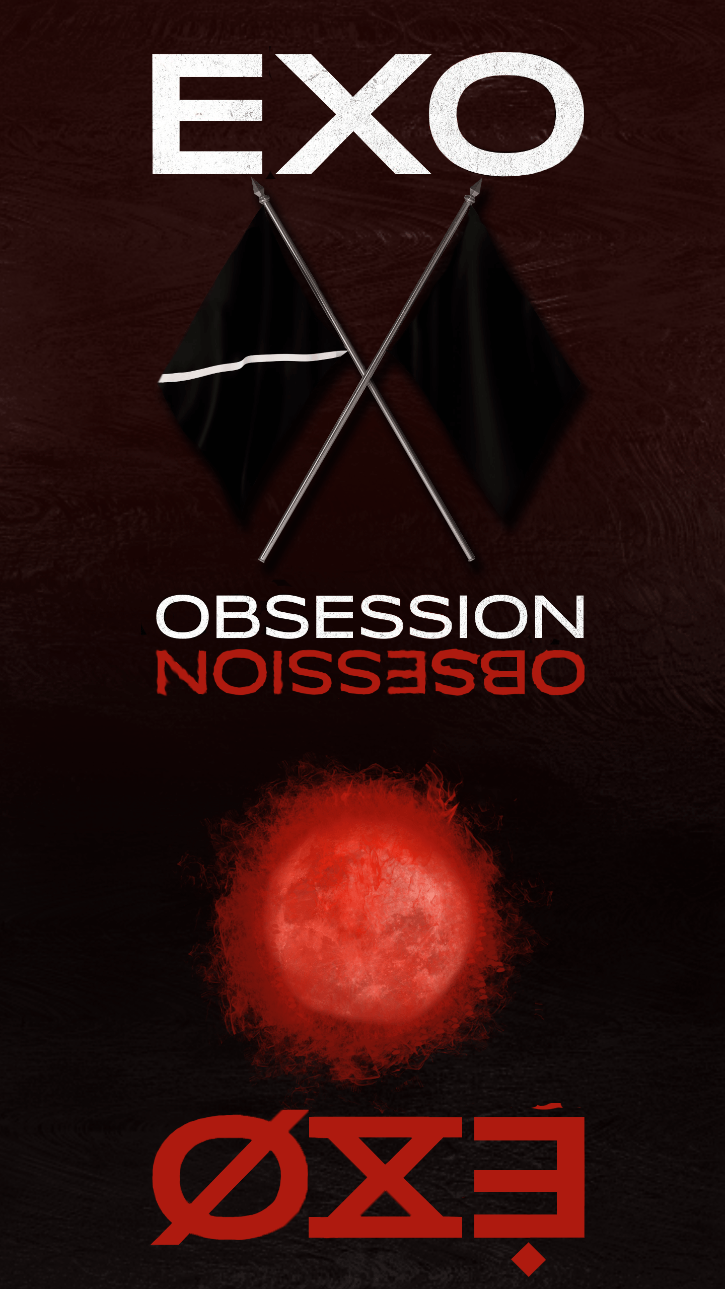 4K Wallpaper: Exo Obsession Logo Wallpaper HD